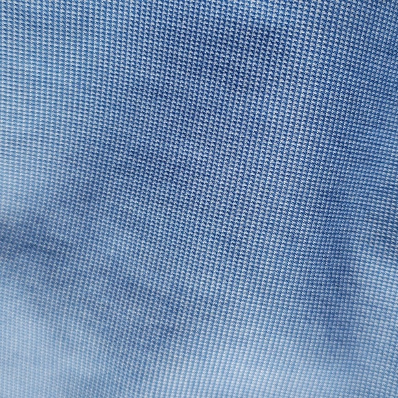 Roundtree & Yorke. Gold Label. Men's Blue; Button Down; Pocket Shirt. Sz 4XB - Picture 4 of 10